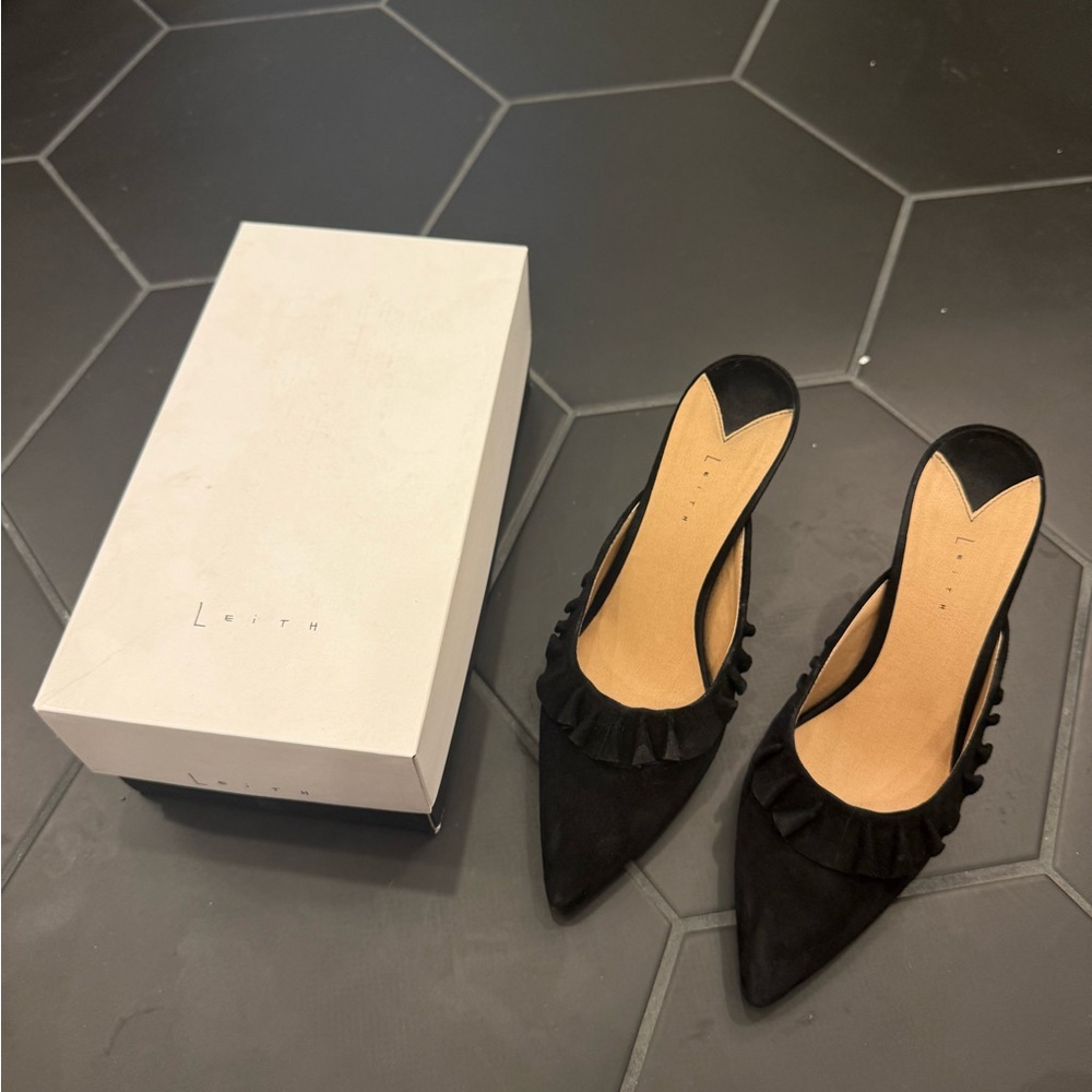 Leith Black Women's Heels